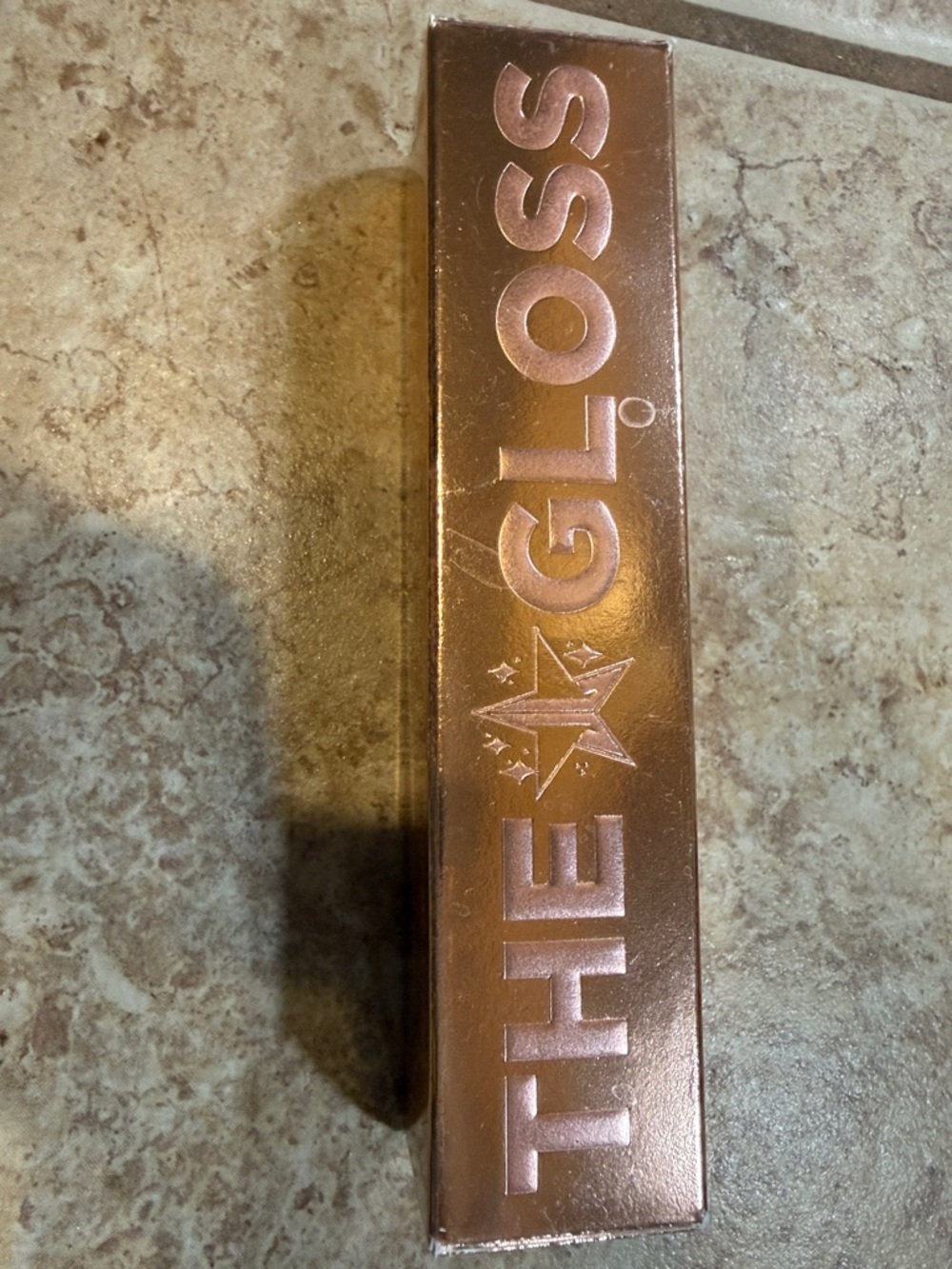 Jeffree Star Rose Gold Metallic The Gloss Lip Gloss Box
